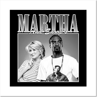 Martha Stewart and Snoop Dogg - Snoop and Martha Posters and Art